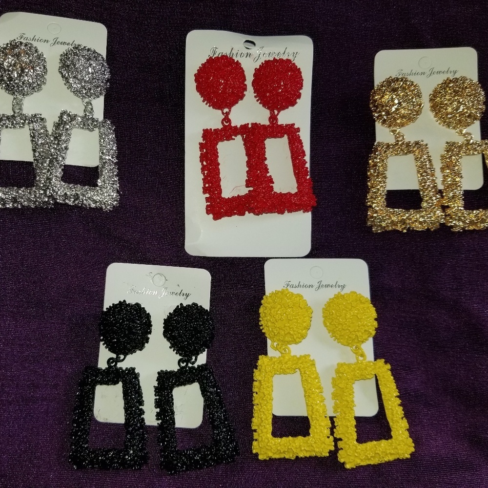 BRAND NEW statement earrings